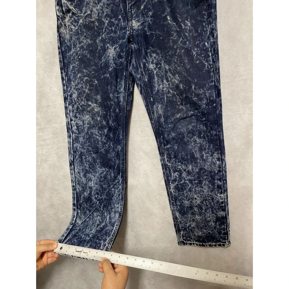Levi's 541 Jeans Men 32x30 Blue Beige Tie Dye Athletic Taper Denim Acid Wash